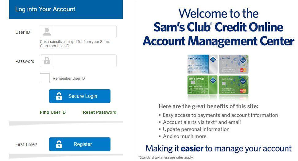 Sam's Club Current Logo - Access Online Credit Account