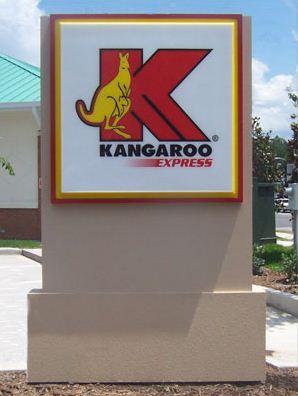 Kangaroo Gas Station Logo - Don Bell Signs LLC - Kangaroo Express Image | ProView