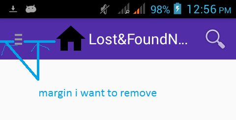 Google Toolbar Logo - Remove margin in android toolbar icon - Stack Overflow