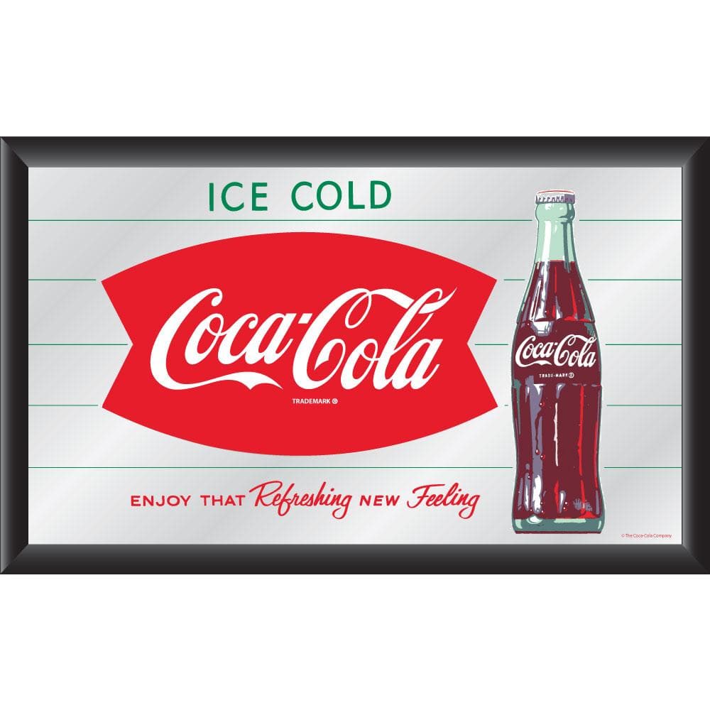 Old Coca-Cola Logo - Shop Coca-Cola Collectible with Coke Logo Vintage Mirror - On Sale ...