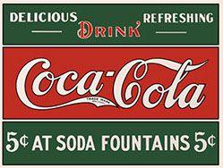 Vintage Coke Logo - Earlycoke.com: The Coca-Cola Logo through the years