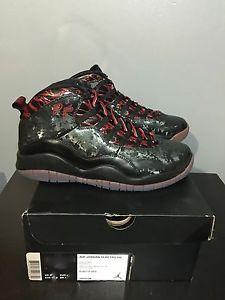 Ovo Jordan Letter Logo - Air Jordan 10 Retro DOERNBECHER 636214-066 DANIELS FRAGMENT BRED 3 4 ...