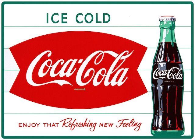 Old Coca-Cola Logo - The Coca Cola Arciform Fishtail Logo