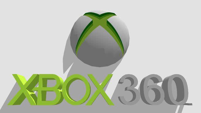 New Xbox 360 Logo - Xbox 360 Logo (3D) - By DJ MuRPhY | 3D Warehouse