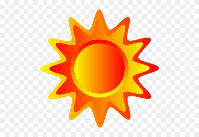 Red and Yellow Sun Logo - Red, Orange And Yellow Sun Vector Drawing - Orange Sun Clip Art ...