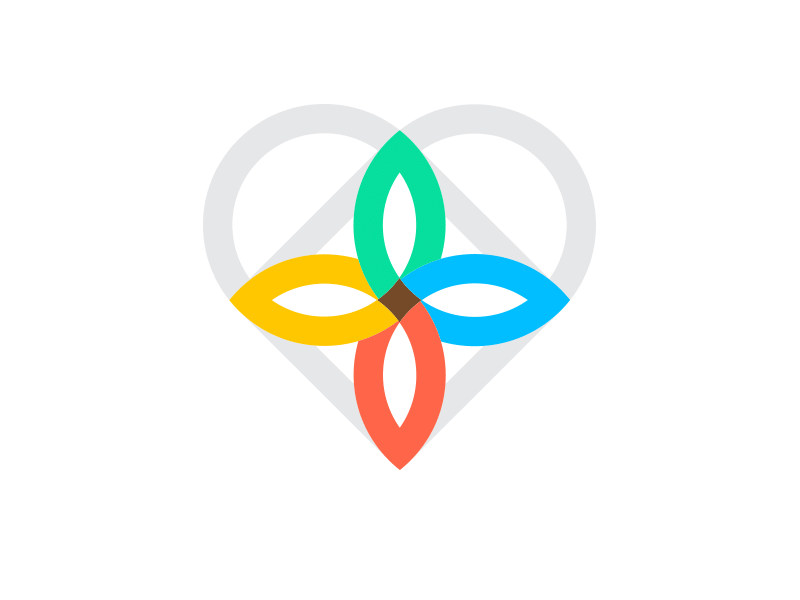 Heart and Cross Logo - Heart Cross Logo Process by Jared Hill | Dribbble | Dribbble