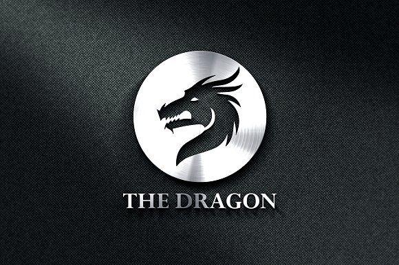 White Dragon Logo - Dragon logo ~ Logo Templates ~ Creative Market
