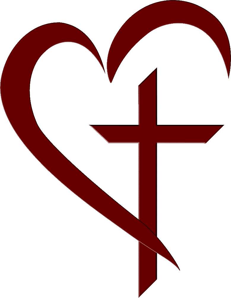 Heart and Cross Logo - LogoDix