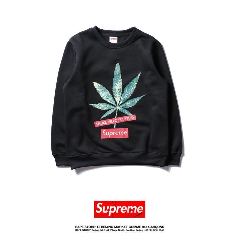 Supreme Smoke Logo - Supreme Smoke Weed Eceryday Sweater