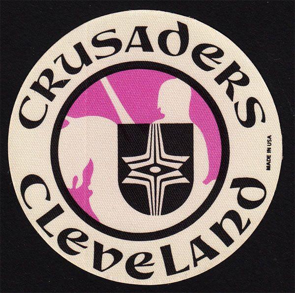 Cleveland Crusaders Logo - Cleveland Crusaders Hockey _RARE ORIGINAL_ 1970's Cloth Logo Sticker ...
