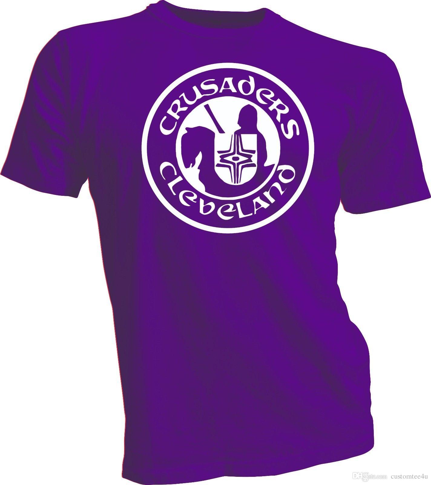 Cleveland Crusaders Logo - Cleveland Crusaders Defunct Old Time Wha Hockey Tee T Shirt New ...