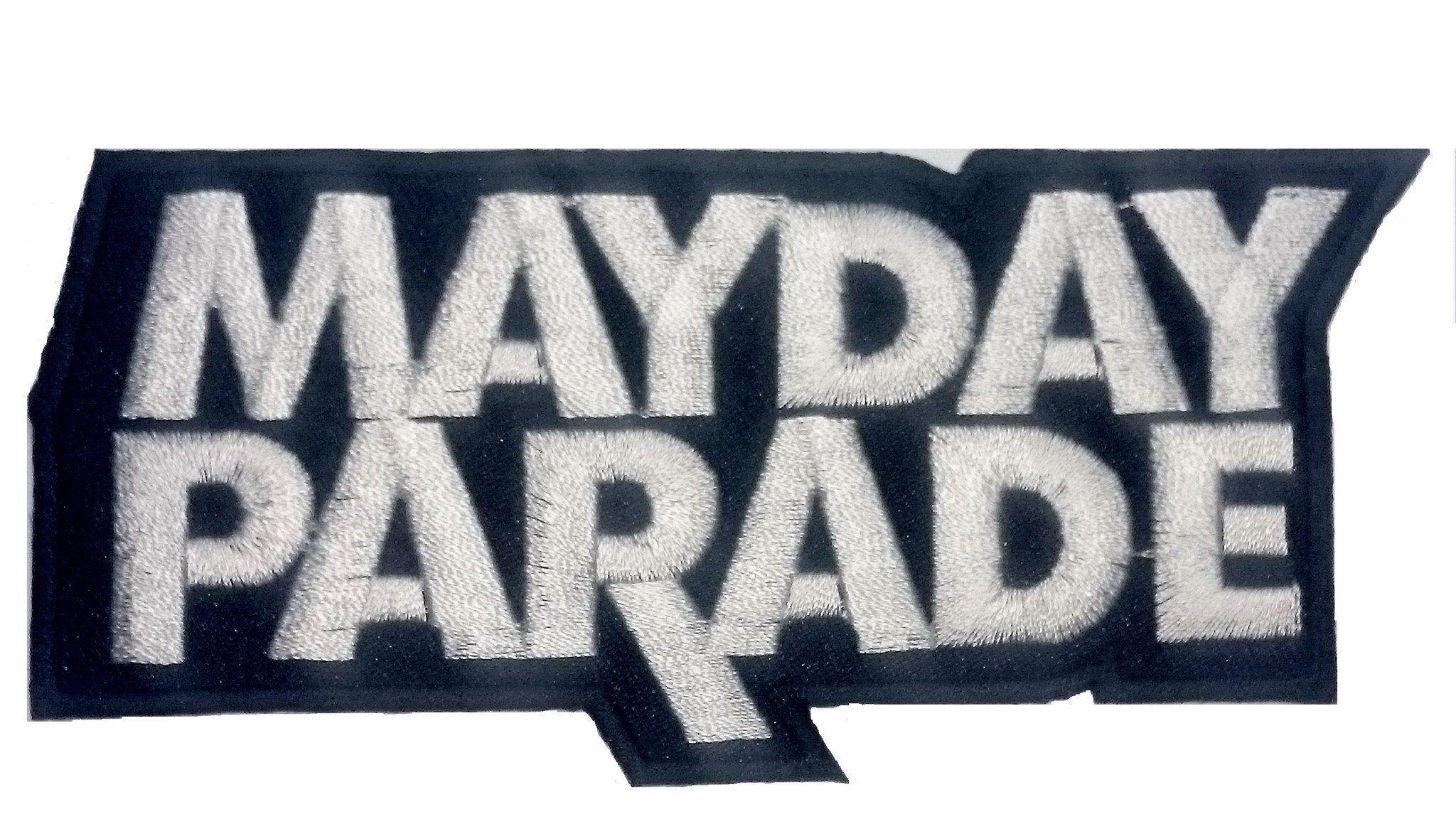 Mayday Parade Logo - MAYDAY PARADE Logo Iron On Sew On Embroidered Shirt Jeans Hat Patch