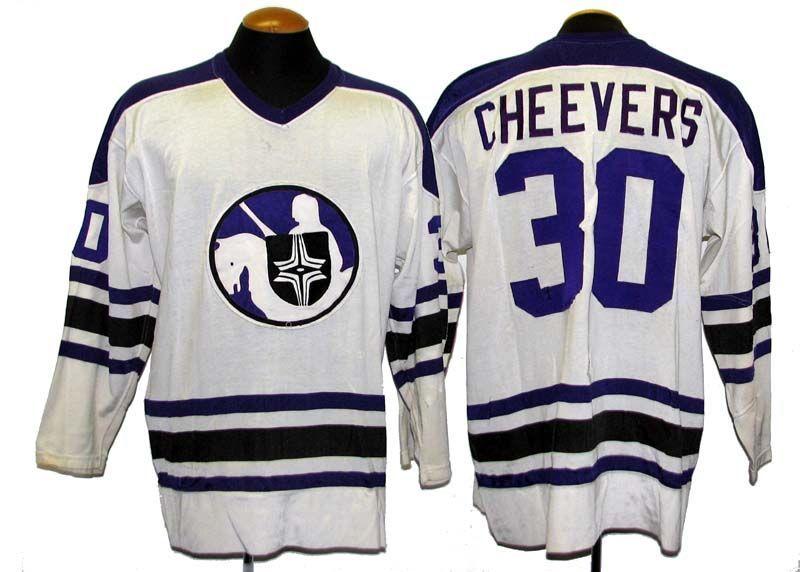 Cleveland Crusaders Logo - Lot Detail Gerry Cheevers WHA Cleveland Crusaders Game Used