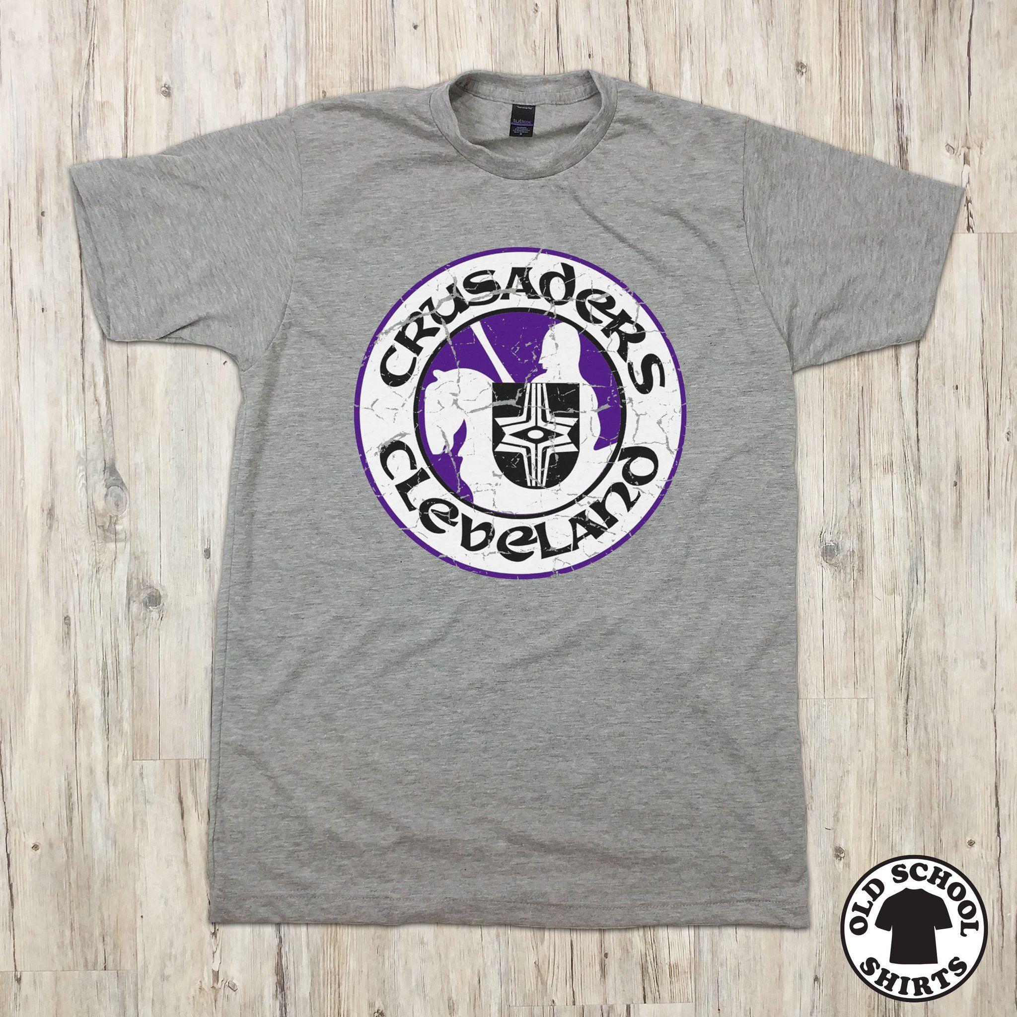 Cleveland Crusaders Logo - Cleveland Crusaders | Old School Shirts - OldSchoolShirts.com