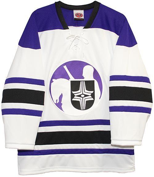 Cleveland Crusaders Logo - Vintage WHA Cleveland Crusaders Home Jersey (White)