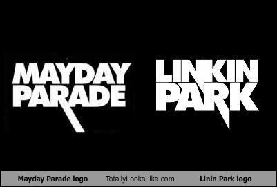 Mayday Parade Logo - Mayday Parade logo Totally Looks Like Linin Park logo - Cheezburger ...