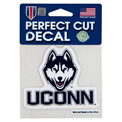Small Husky Logo - Amazon.com: UConn Huskies - Husky Logo Perfect Cut Decal: Automotive
