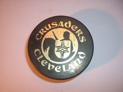 Cleveland Crusaders Logo - VINTAGE WHA HOCKEY Cleveland Crusaders Pennant Ex Tickets Cavaliers ...