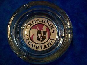 Cleveland Crusaders Logo - VINTAGE CLEVELAND CRUSADERS WHA HOCKEY ASHTRAY BIG HEAVY RARE UNIQUE ...