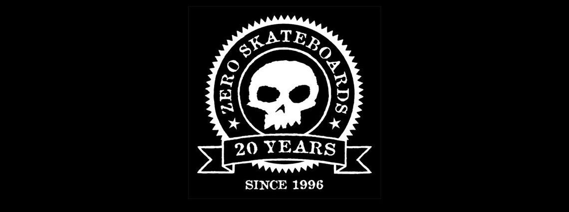 Zero Skateboard Logo - Years of Zero Skateboards