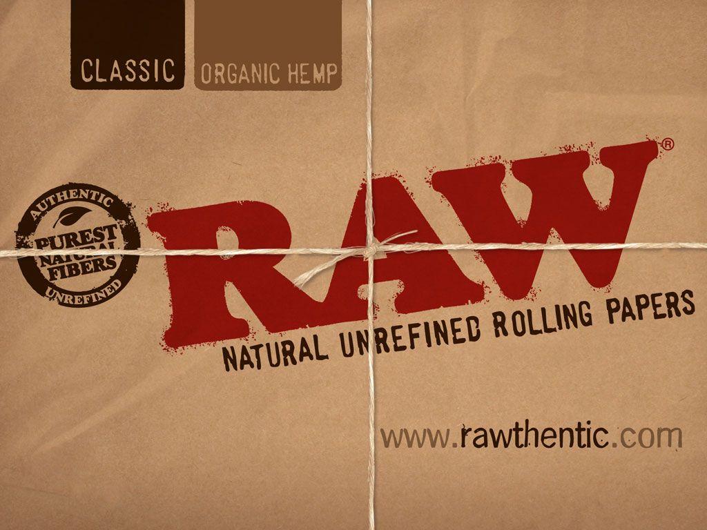 Supreme Smoke Logo - RAW Natural Unrefined Rolling papers