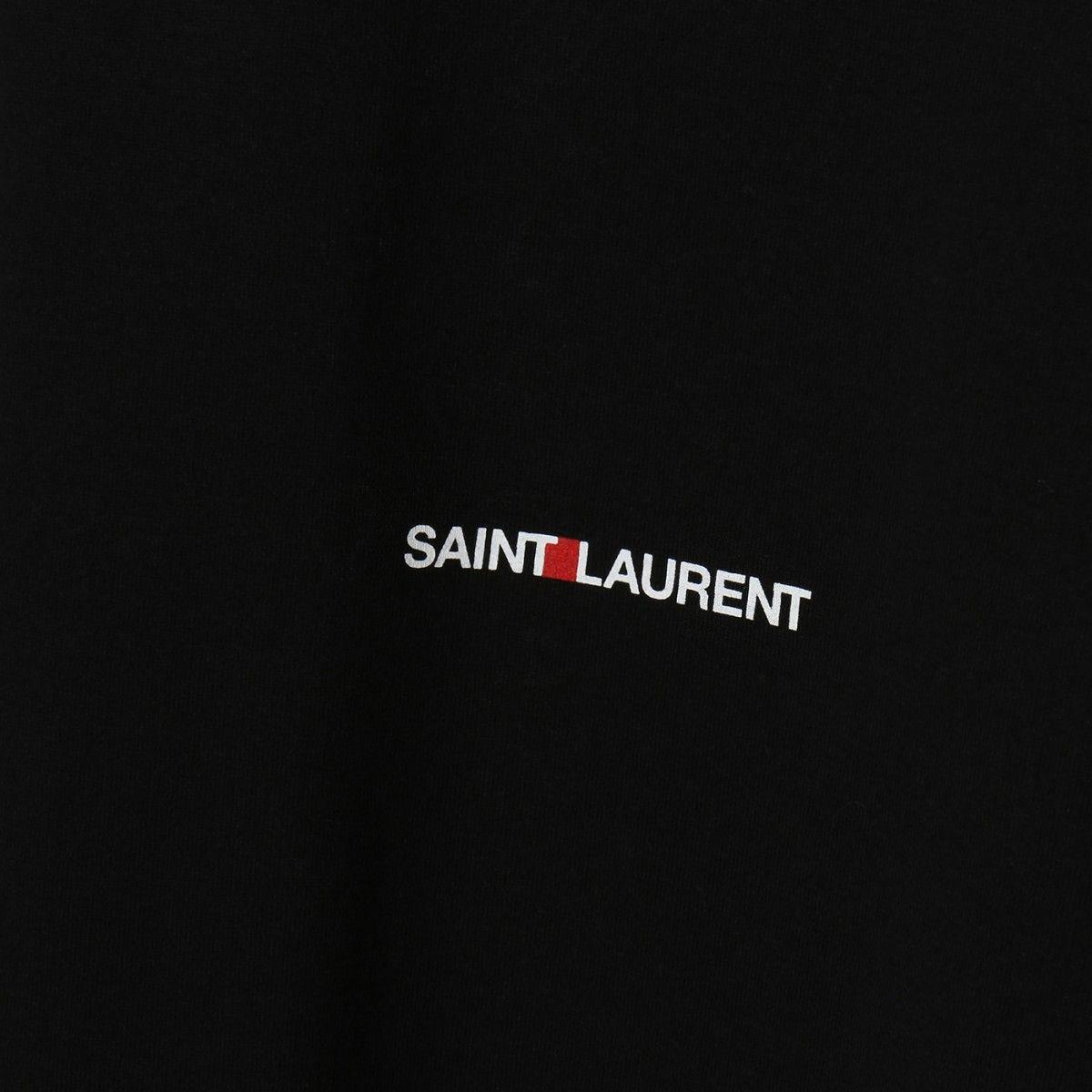 Saint Laurent Logo - Saint Laurent logo t shirt