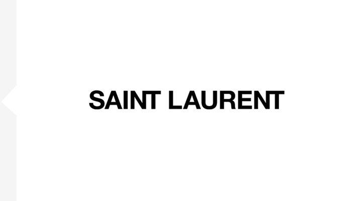 Saint Laurent Logo - Saint Laurent | Flannels.com
