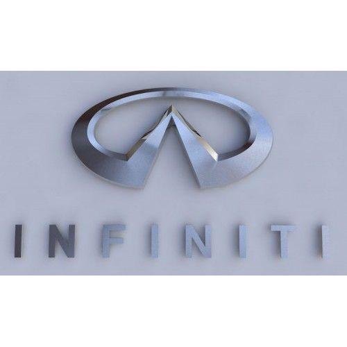 Blue Infiniti Logo - Infiniti Logo 3D Model