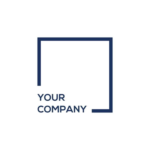 Simple Square Logo - Simple Square Logo Design, Clean, Clever, Cute PNG and Vector for ...