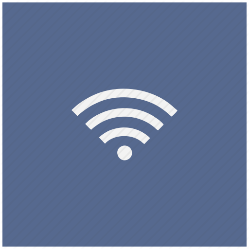 Internet in in Blue Square Logo - Blue, connect, free, internet, square, wifi icon