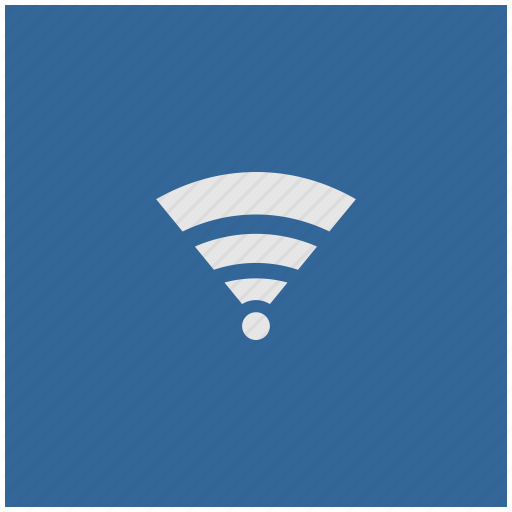 Internet in in Blue Square Logo - Access, blue, deep, internet, square, wifi icon