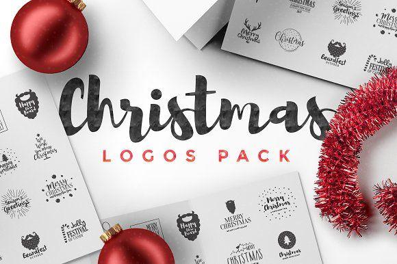 Christmas Eve Logo - Christmas Logos Pack ~ Logo Templates ~ Creative Market