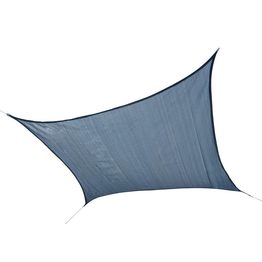 Internet in in Blue Square Logo - ShelterLogic 12 ft. x 12 ft. Sea Blue Square Heavy Weight Sun Shade