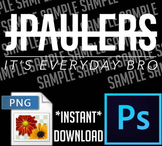 Jake Paulers Logo - Jake Paul Logo, JPAULERS It's Everyday Bro, Team 10, SVG PNG, PhotoShop  Print File, Digital Download