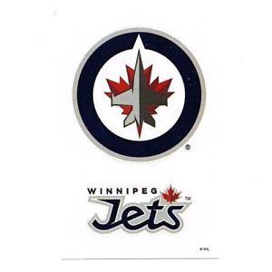 Winnipeg Jets Logo - Winnipeg Jets NHL New Hockey Team Logo Name Stickers Scheifele ...