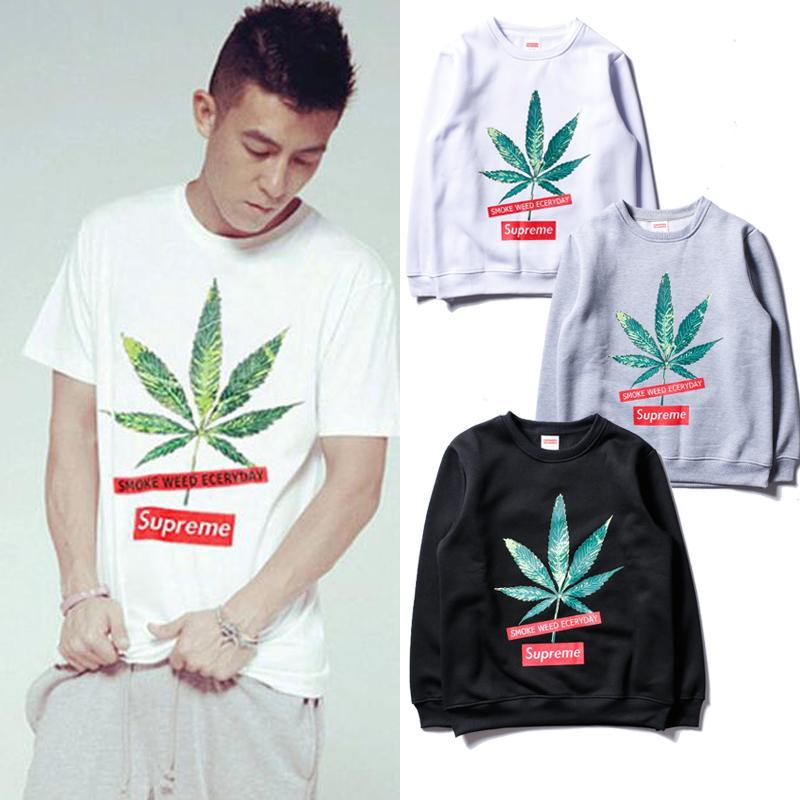 Supreme Smoke Logo - Supreme Smoke Weed Eceryday Sweater