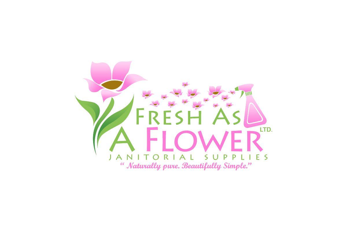 Fresh Flower Logo - Professional, Upmarket, It Company Logo Design for Fresh As A Flower