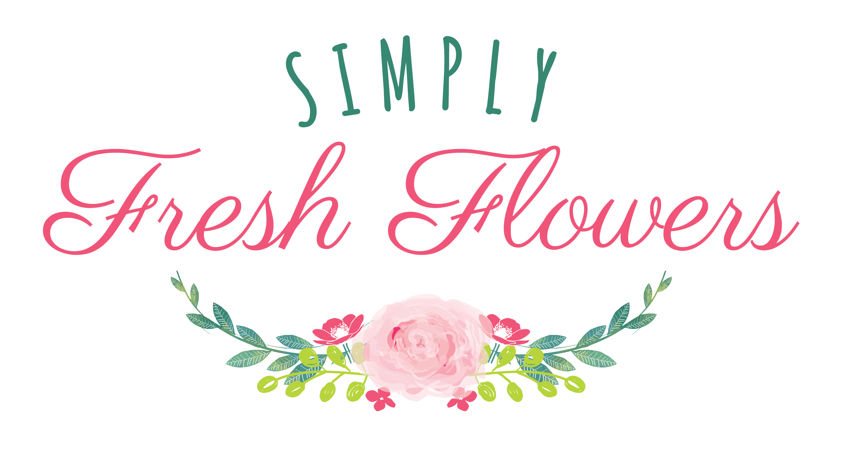 Fresh Flower Logo - Cazenovia Florist. Flower Delivery by Simply Fresh Flowers