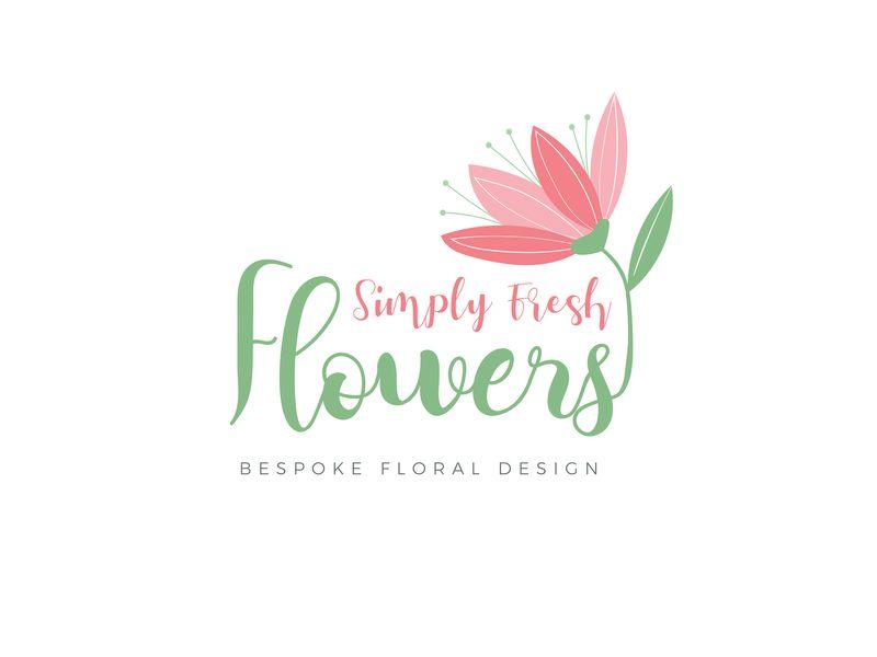 Fresh Flower Logo - Simple Fresh Flowers Logo Design by Maja Stevanovic | Dribbble ...