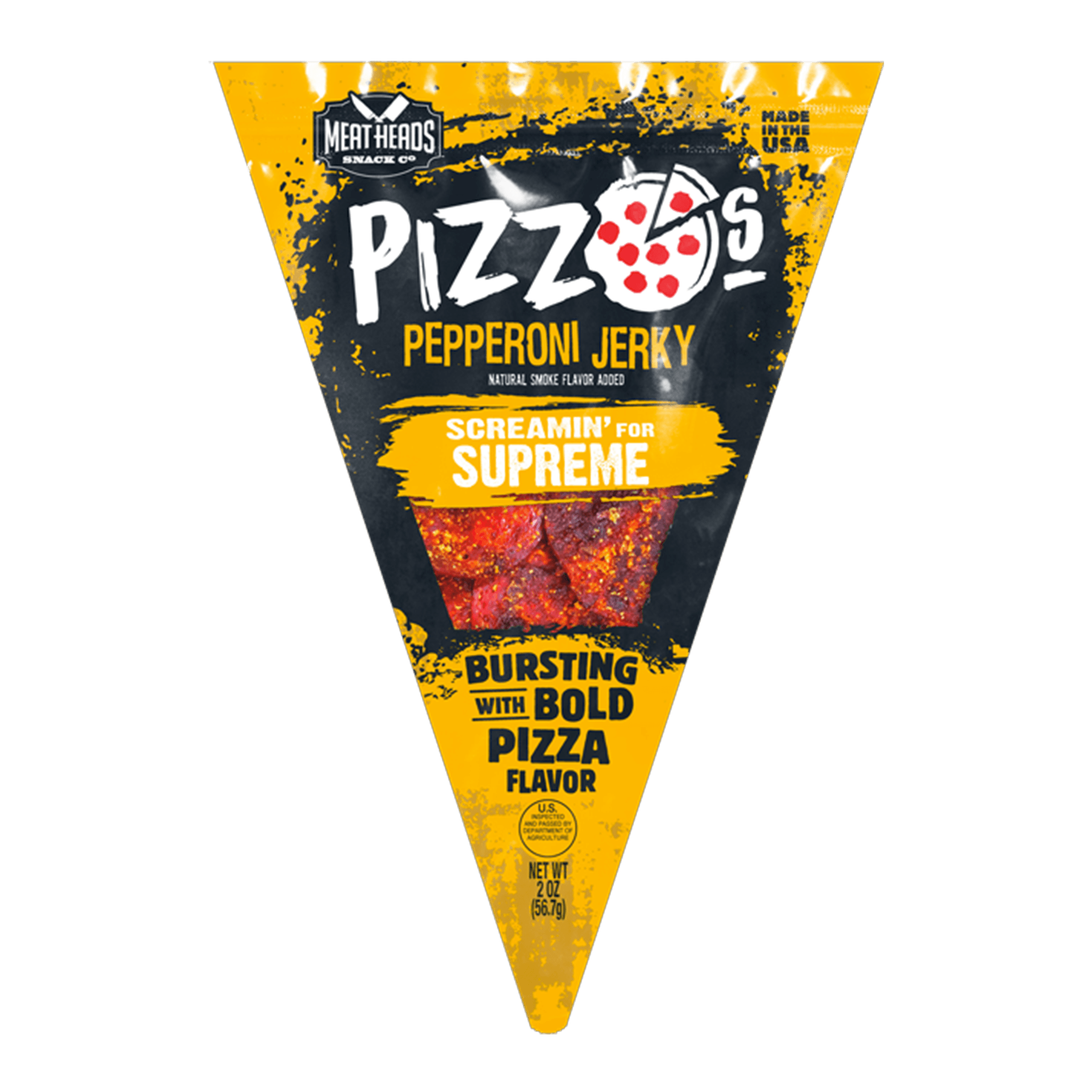 Supreme Smoke Logo - Pepperoni Jerky - Screamin' For Supreme – The Manly Man Company, Inc