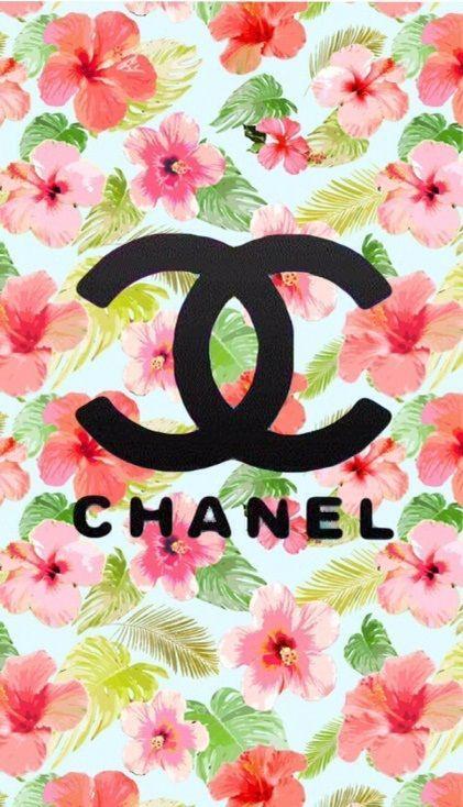 Chanel Floral Logo - chanel, flowers, and wallpaper image | Coco's Logo | Pinterest ...