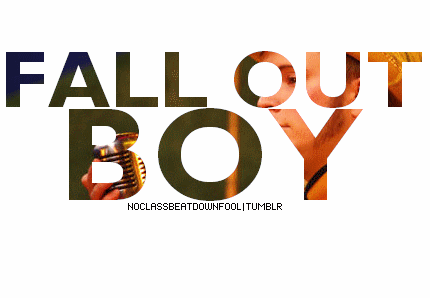 FOB Fall Out Boy Logo - Fall out boy GIF on GIFER