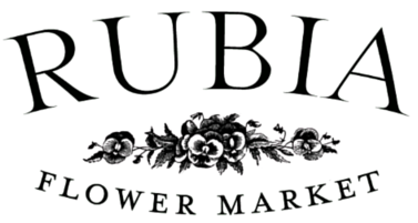 Fresh Flower Logo - Rubia Flower Market – Florist – West Lafayette, Indiana – Fresh ...