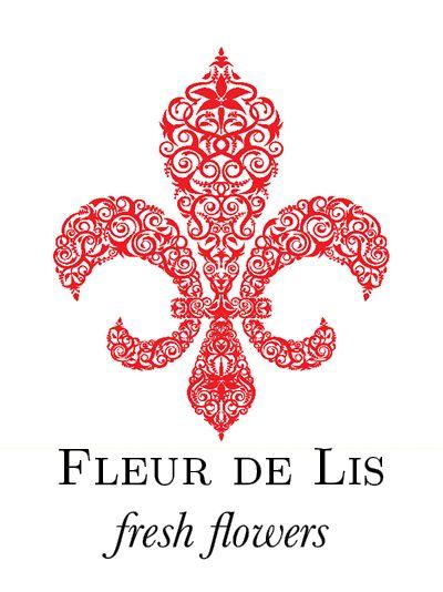 Fresh Flower Logo - Fleur de Lis Fresh Flowers