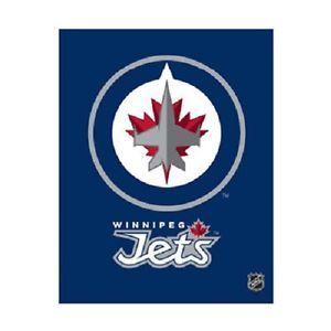 Winnipeg Jets Team Logo - Artissimo Designs WINNIPEG JETS NHL 18 X 24 In. Glory Team Logo
