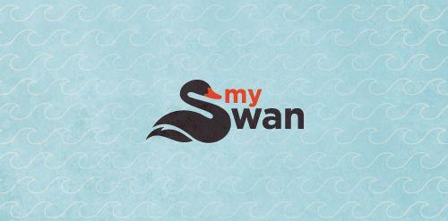 Fashion Swan Logo - swan