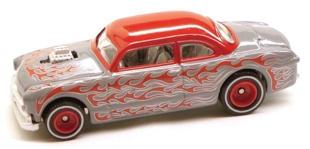 Box with White Flames Red Logo - Shoe Box Hot Wheels