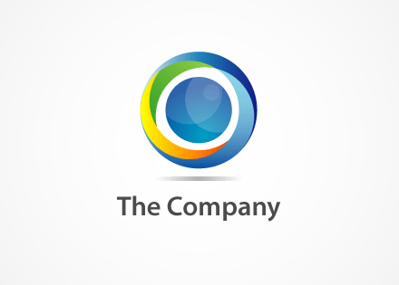 Ball Logo - Rainbow Ball Logo Design