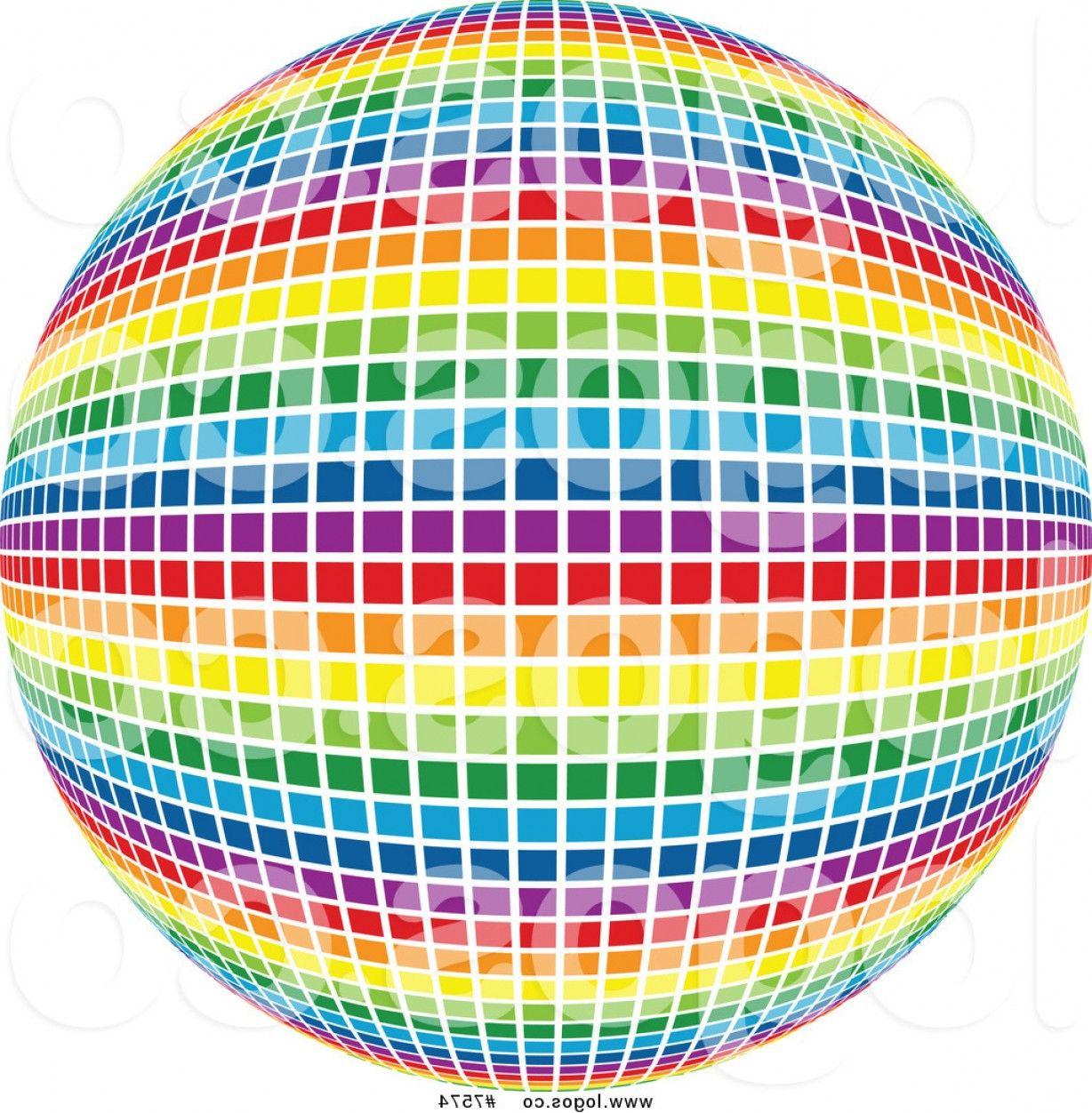 Rainbow Ball Logo - Rainbow Clip Art Vector | SHOPATCLOTH