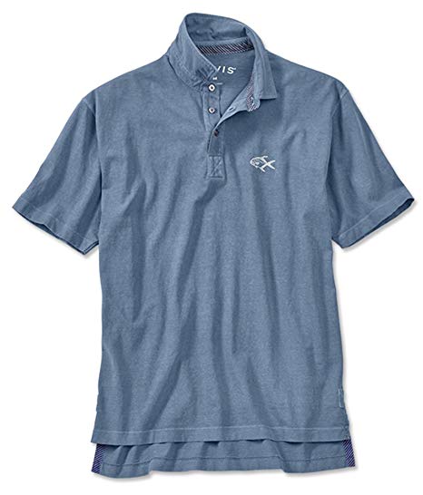 Polo Clothing Logo - Orvis Saltwater Fish Logo Polo: Amazon.co.uk: Clothing